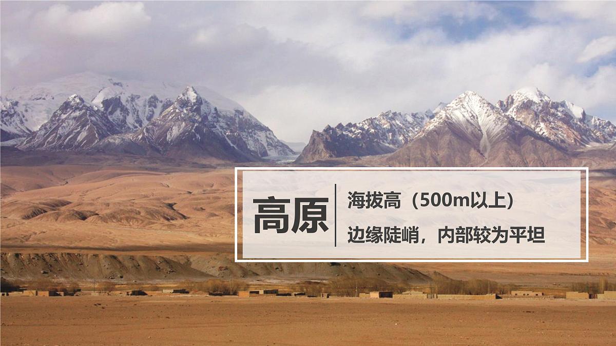 湘教版七年级上册地理3.2 世界的地形 PPT课件第7页