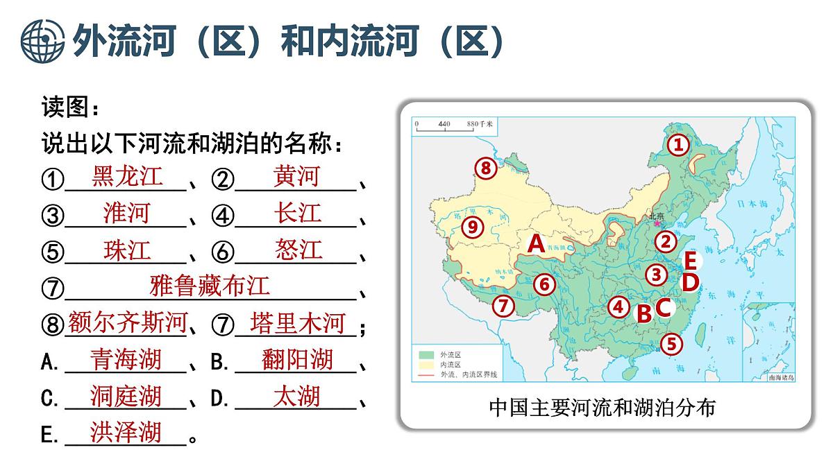 商务星球版地理八年级上册2.3.1 河流与湖泊概况 课件第5页