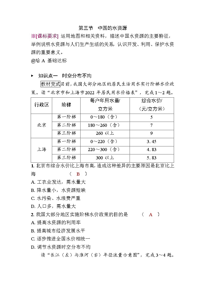 3.3 中国的水资源第1页