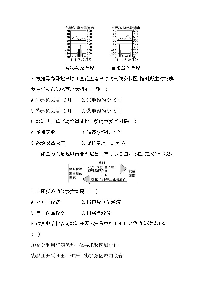 7.4　撒哈拉以南非洲 - 学生版第3页