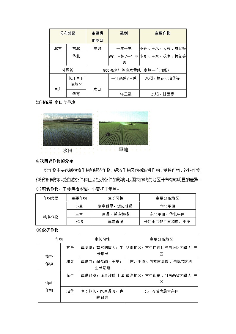 专题17中国的经济发展（word）2025-2026学年初中地理人教版2024一轮复习学案知识点+习题（原卷版 )(1)第3页