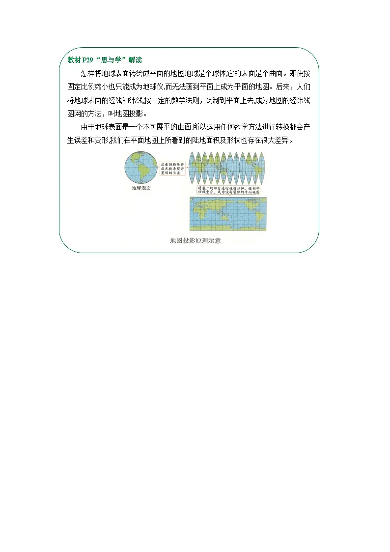 专题02 地图（word）2025-2026学年七年级上初中地理人教版2024期末复习学案知识点+习题（原卷版）第3页