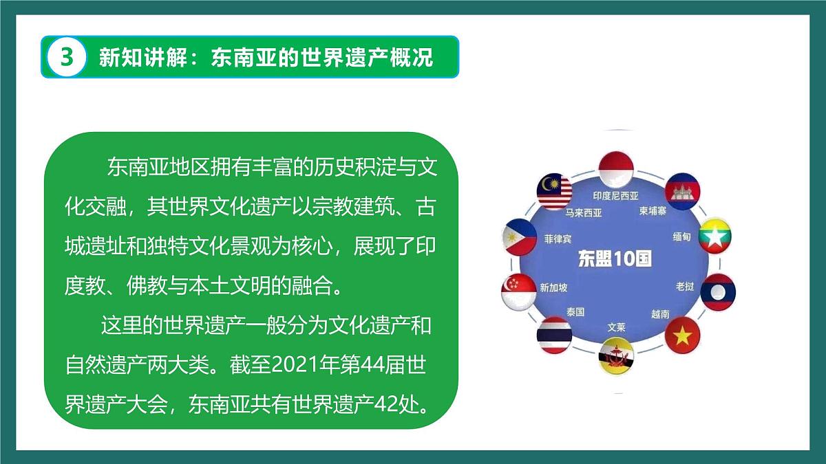 人教版（新课标）地理七下跨学科主题学习《认识东南亚的世界遗产》课件第5页