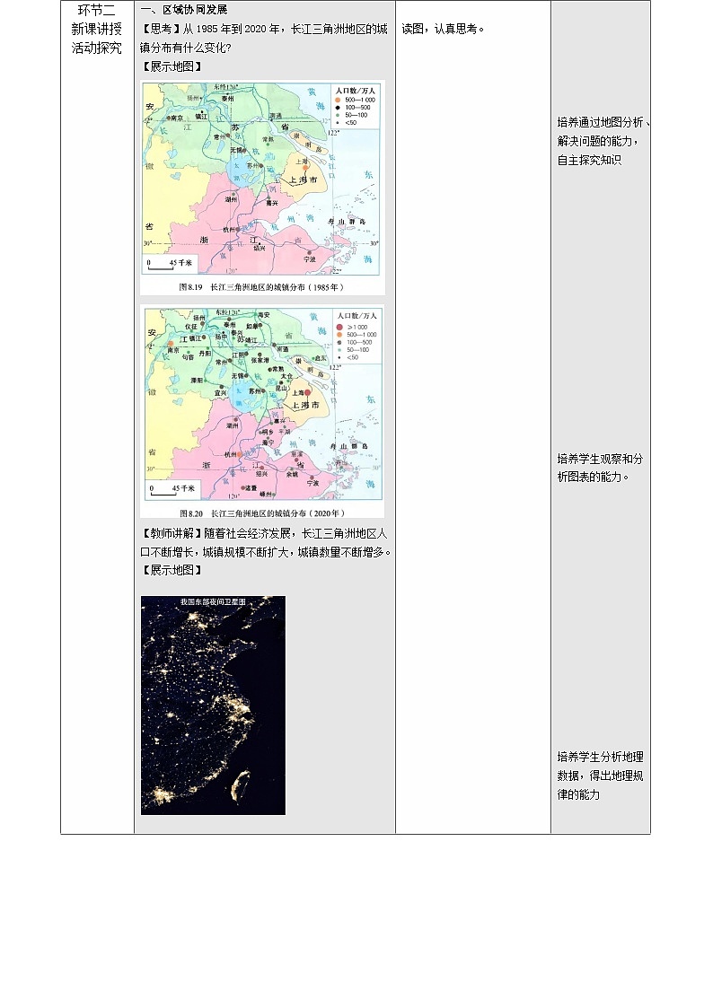 人教版2024初中地理八下8-2《“鱼米之乡”——长江三角洲地区（第2课时）》教学设计第2页