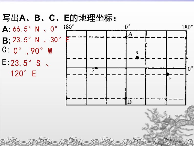 【难度略大】经纬网判读解题思路05