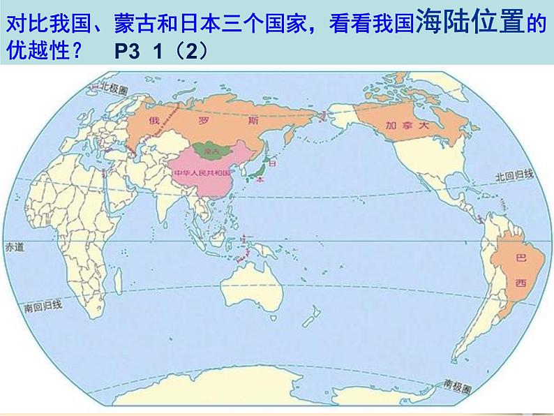 人教版八年级地理上册第一章第一节 疆域（89页PPT）08