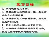 鲁教版六年级上册 地图的阅读复习课 (共18张PPT）
