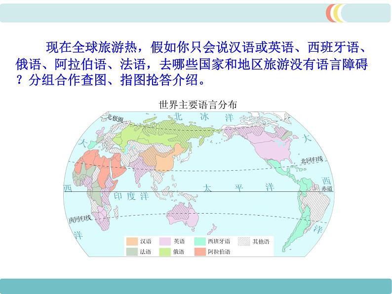 第四章  第二节 世界的语言和宗教 精品课件08