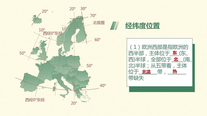 湘教版七年级下册地理第七章第四节欧洲西部复习课 课件06