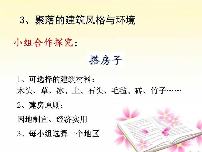 4.3 人类的聚居地—聚落 -人教版七年级上册课件第8页