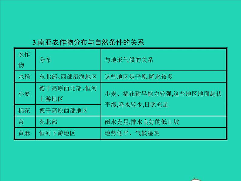 2021年湘教版七年级地理下册7.2南亚第2课时宗教与社会人口与经济 课件07