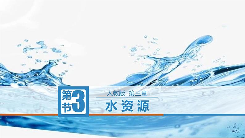 人教版地理八年级上册课件  3.3 水资源01