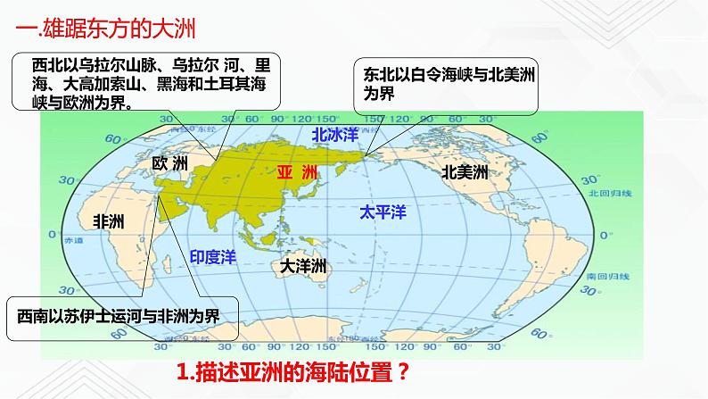 商务星球版地理七年级下册世界第一大洲（同步）PPT课件03