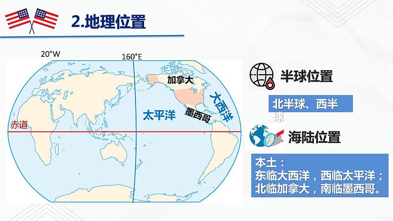 商务星球版地理七年级下册美国（第1课时）同步课件07