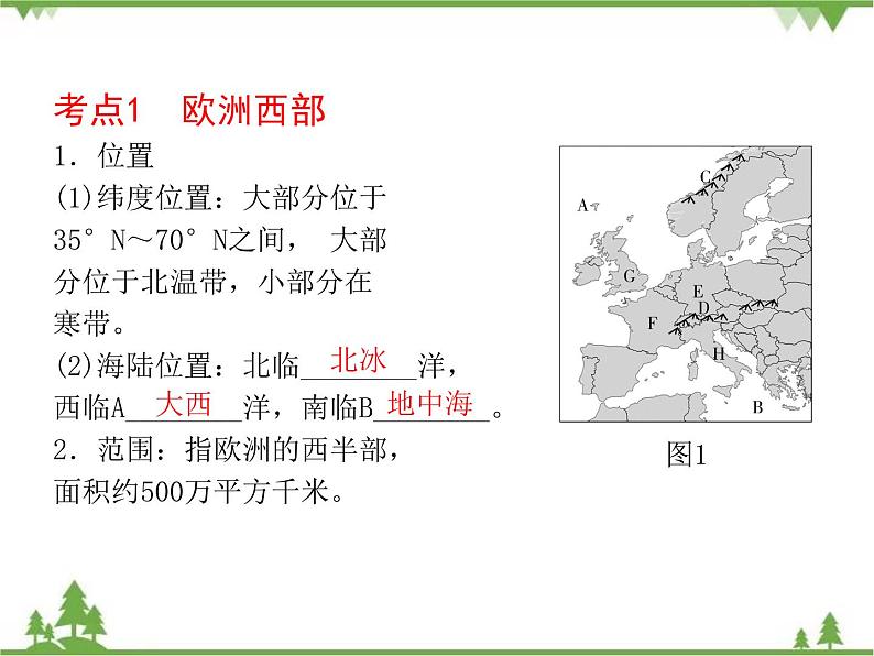 2021年广东专用中考地理一轮基础复习课件第七章   了解地区  第2课时  欧洲西部、撒哈拉以南非洲、极地地区04