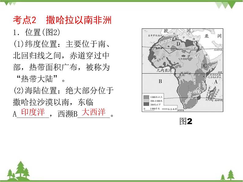 2021年广东专用中考地理一轮基础复习课件第七章   了解地区  第2课时  欧洲西部、撒哈拉以南非洲、极地地区07