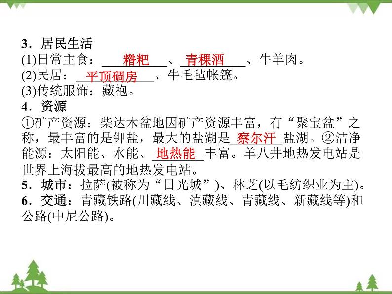 2021年广东专用中考地理一轮基础复习课件第十七章   青藏地区  中国在世界中07