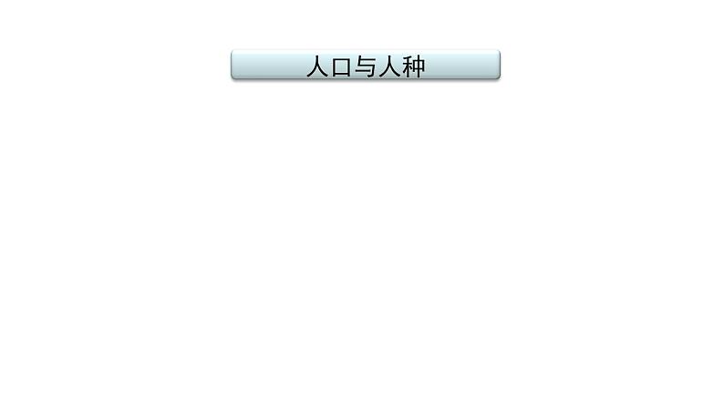 2021年春人教版地理中考复习 专题5 居民与聚落、发展与合作 人口与人种课件02