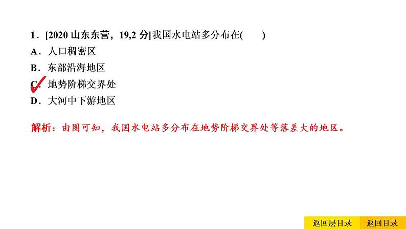 2021年春人教版地理中考复习 专题13 中国的自然资源 水资源课件04