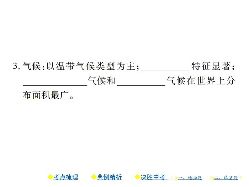 2021年人教版初中地理中考复习课件第7讲 认识区域——认识大洲08