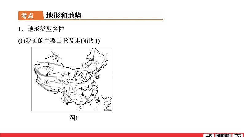 2020-2021学年中考地理一轮复习 第12讲  第1课时　地形和地势课件07