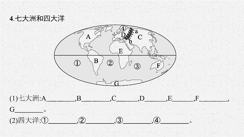 2021年中考地理总复习课件第2讲　陆地和海洋课件07