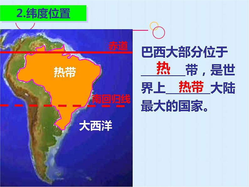 人教版2020-2021学年初中地理七年级下册第九章第二节巴西  课件第4页