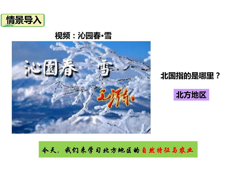 2020-2021学年八年级下册地理教学课件   第六章第一节 自然特征与农业02