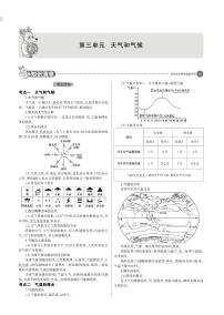 第三单元　天气和气候