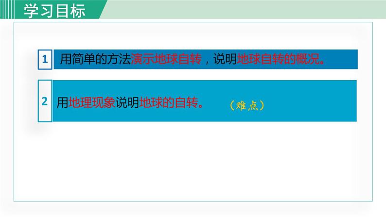 人教版七年级地理上册 第一章 第二节 1.2.1  地球的自转 课件02