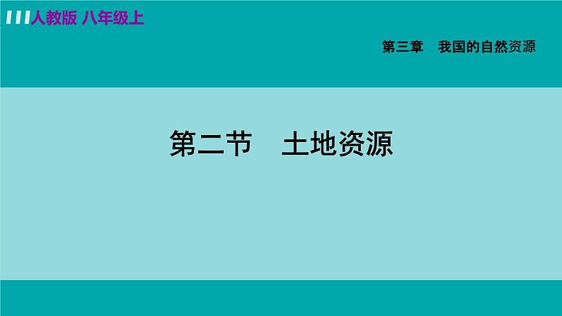 人教版八年级地理上册 第三章 第二节  土地资源 课件03