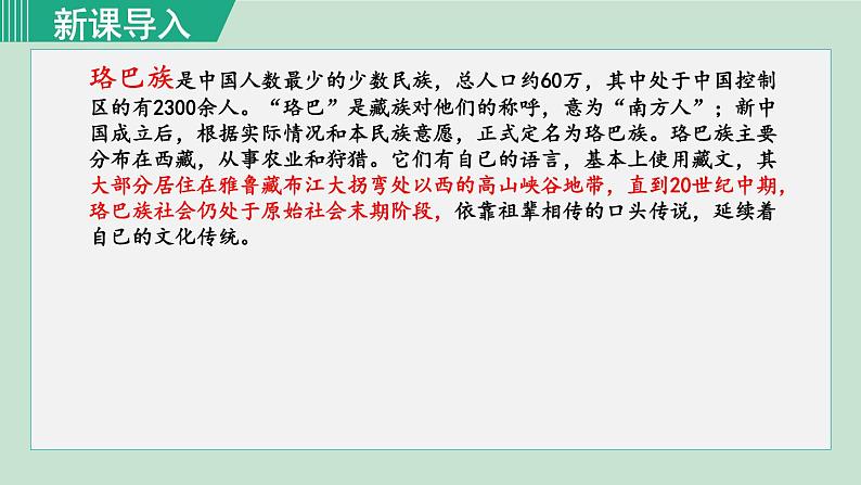 人教版八年级地理上册 第一章 第三节  民族 课件01