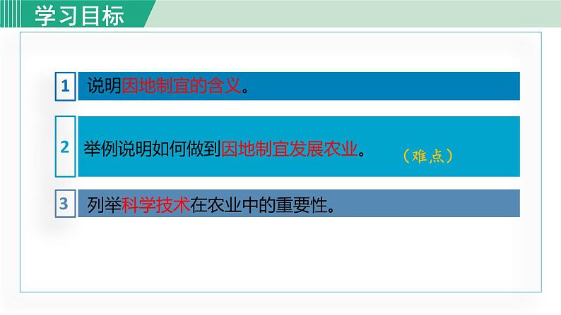 人教版八年级地理上册 第四章 第二节 4.2.2  发展农业要因地制宜 走科技强农之路 课件04