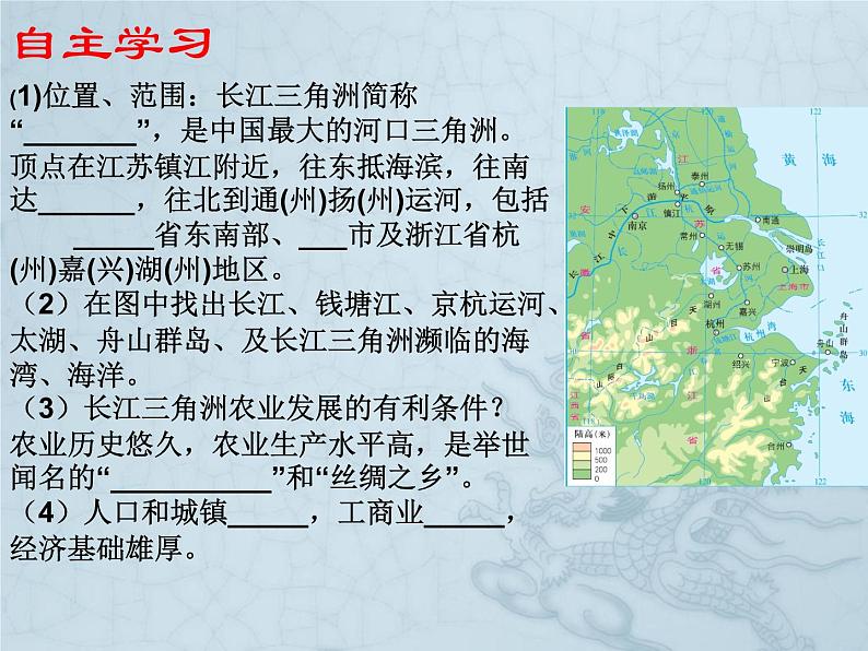 八年级地理下长江三角洲区域的内外联系课件第3页