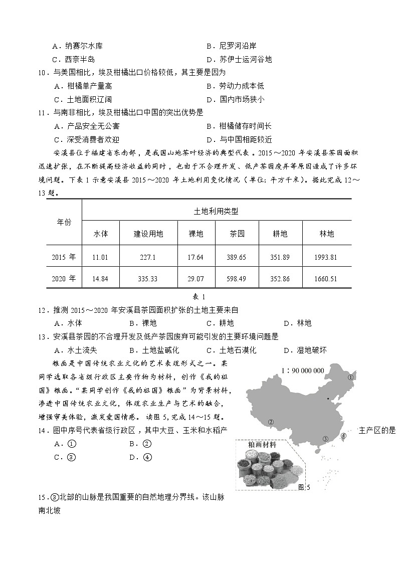 2021年广东省初中学业水平考试最后押题测试（含答案）03