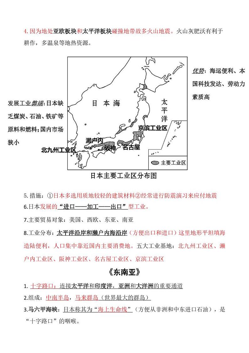 2021中考地理复习知识点第2页