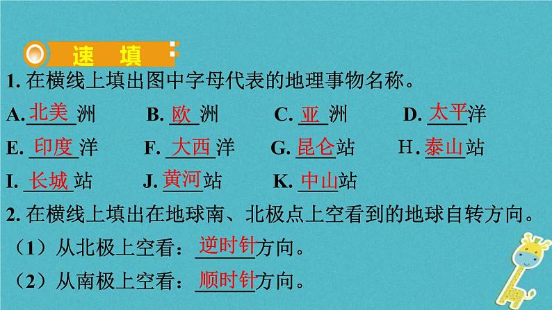 人教版中考地理总复习《12极地地区》课件（含答案）03