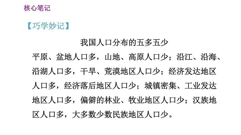 人教版八年级地理上册习题课件 第1章 1.2 人口05