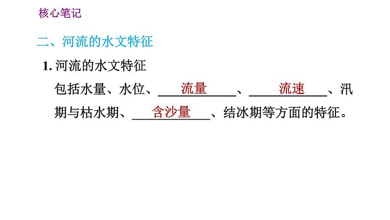 人教版八年级地理上册习题课件 第2章 2.3.1 以外流河为主06