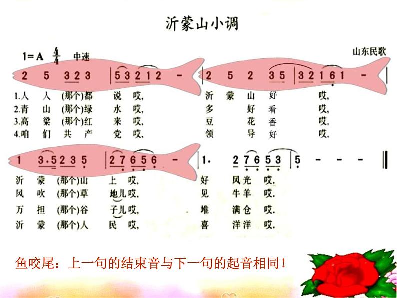 人音版音乐七下《沂濛山小调》ppt课件第5页