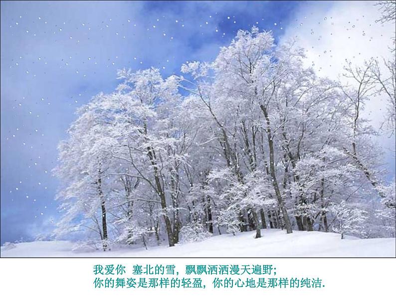 我爱你，塞北的雪第2页