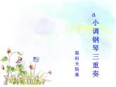 湘艺八年级上册第24课 欣赏 a小调钢琴三重奏（课件 教学设计 媒体素材）