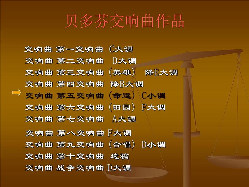 初中湘艺版八年级下册音乐6.欣赏第五(“命运”)交响曲(第一乐章)》(13张)ppt课件第5页