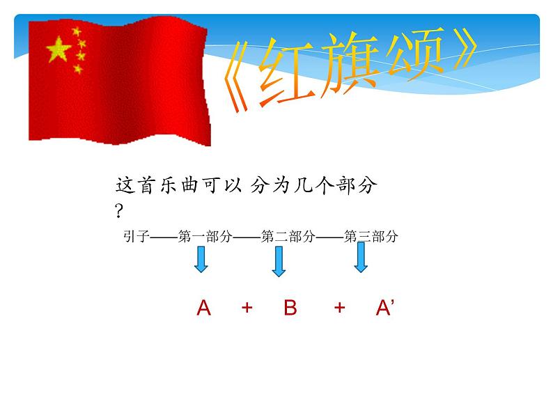 湘艺版八年级下册音乐4.欣赏红旗颂(24张)ppt课件08