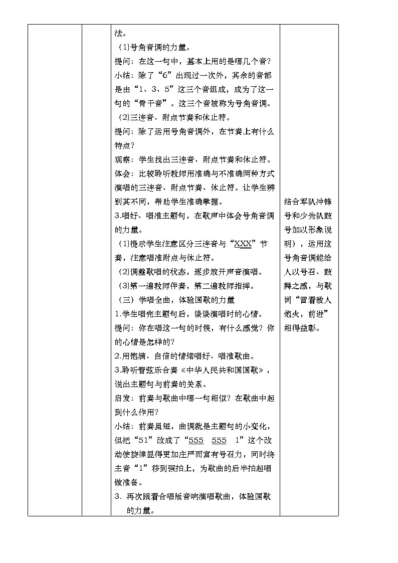 人音版七年级音乐上册《中华人民共和国国歌》《走向复兴》课件+教案+素材02