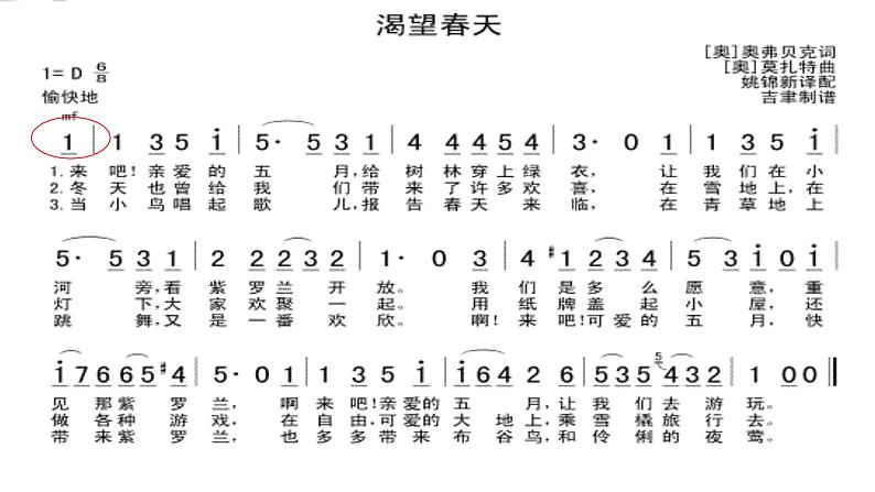 人教版 七年级下册音乐 第一单元 渴望春天  春 游 课件 (共17张PPT）06