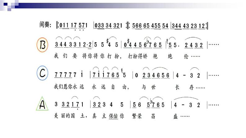 湘教版 八年级下册音乐 第三单元 世界民族之声（一）美丽的国土 拉格 课件 (共18张PPT）08