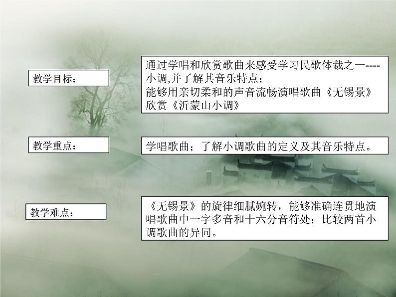 初中音乐人音版 七年级下册 无锡景3 课件第3页