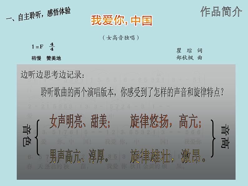 湘艺版七年级下册音乐课件 4.欣赏 蓝花花02