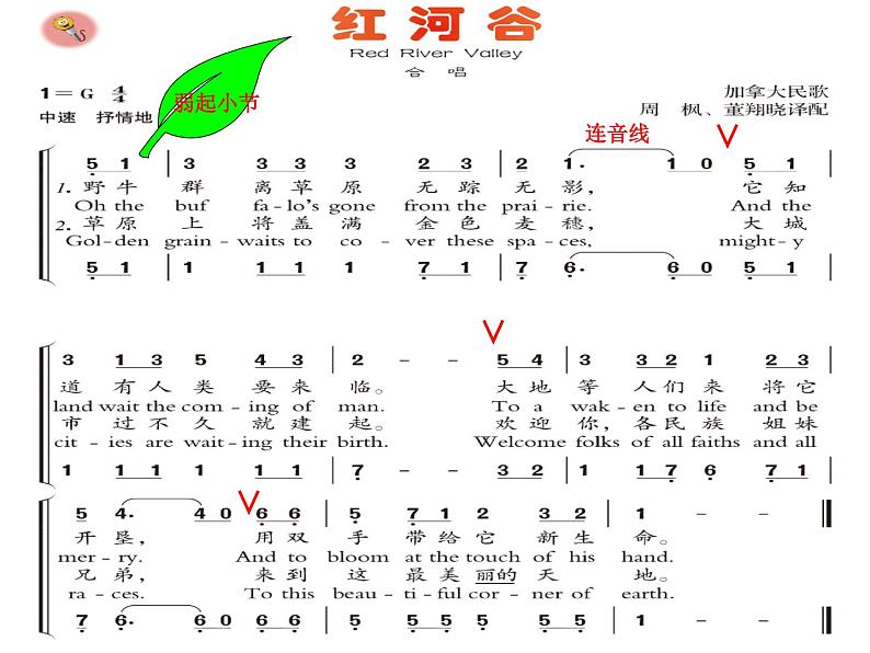 人音版七年级下册音乐课件 演奏 红河谷 课件第4页